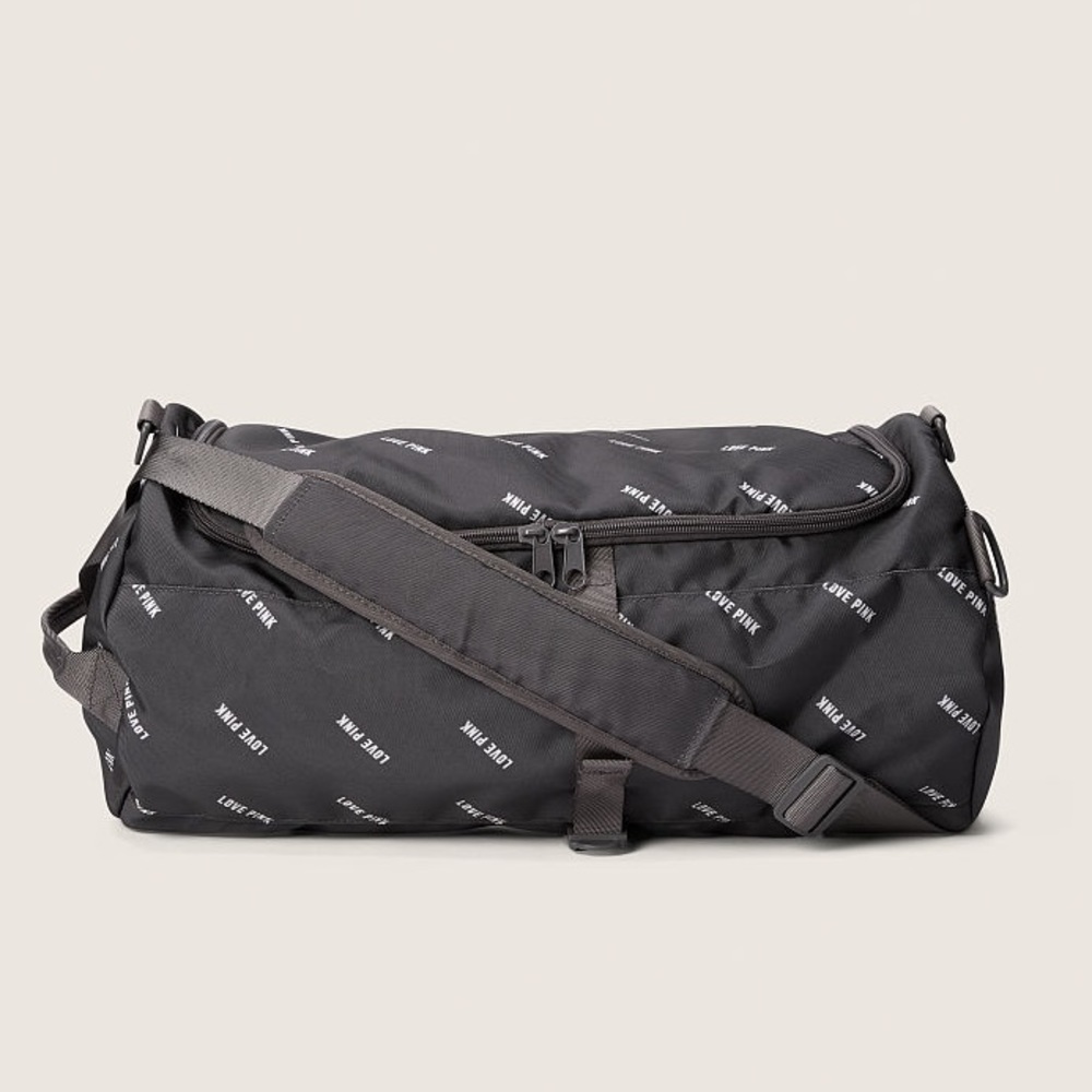 NWT Victoria Secret's PINK Campus Convertible Duffle in Gray